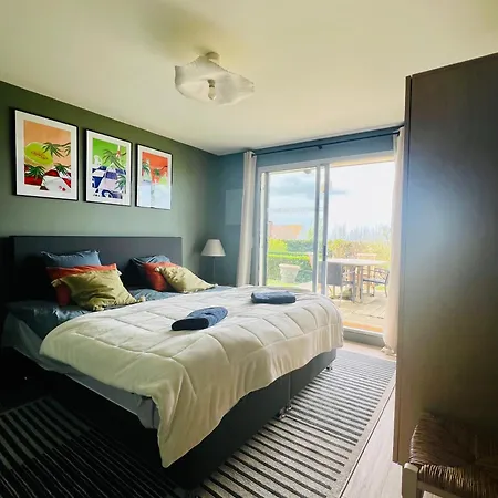 Grand Rez De Jardin-terrasse Avec Vue Sur La - 2 Apartamento Blonville-sur-Mer