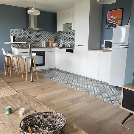 Grand Rez De Jardin-terrasse Avec Vue Sur La - 2 Apartamento Blonville-sur-Mer