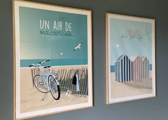 Grand Rez De Jardin-terrasse Avec Vue Sur La - 2 Blonville-sur-Mer